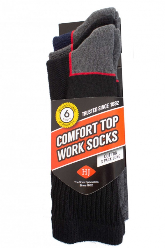 HJ Comfort Top Socks 3 Pack